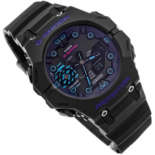 CASIO G-SHOCK MEN'S BLACK DIGITAL GA-B001CBR-1AERAC