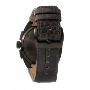 EMPORIO ARMANI BROWN COWHIDE MEN'S WATCH