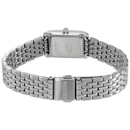 Citizen Quartz Women's Silver-Tone Stainless Steel Watch - EJ5850-57E