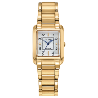 Citizen L Bianca Women's Gold-Tone Eco-Drive Watch - EW5602-57D