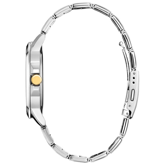 CITIZEN QUARTZ - CLASSIC TWO-TONE STAINLESS STEEL BRACELET WATCH