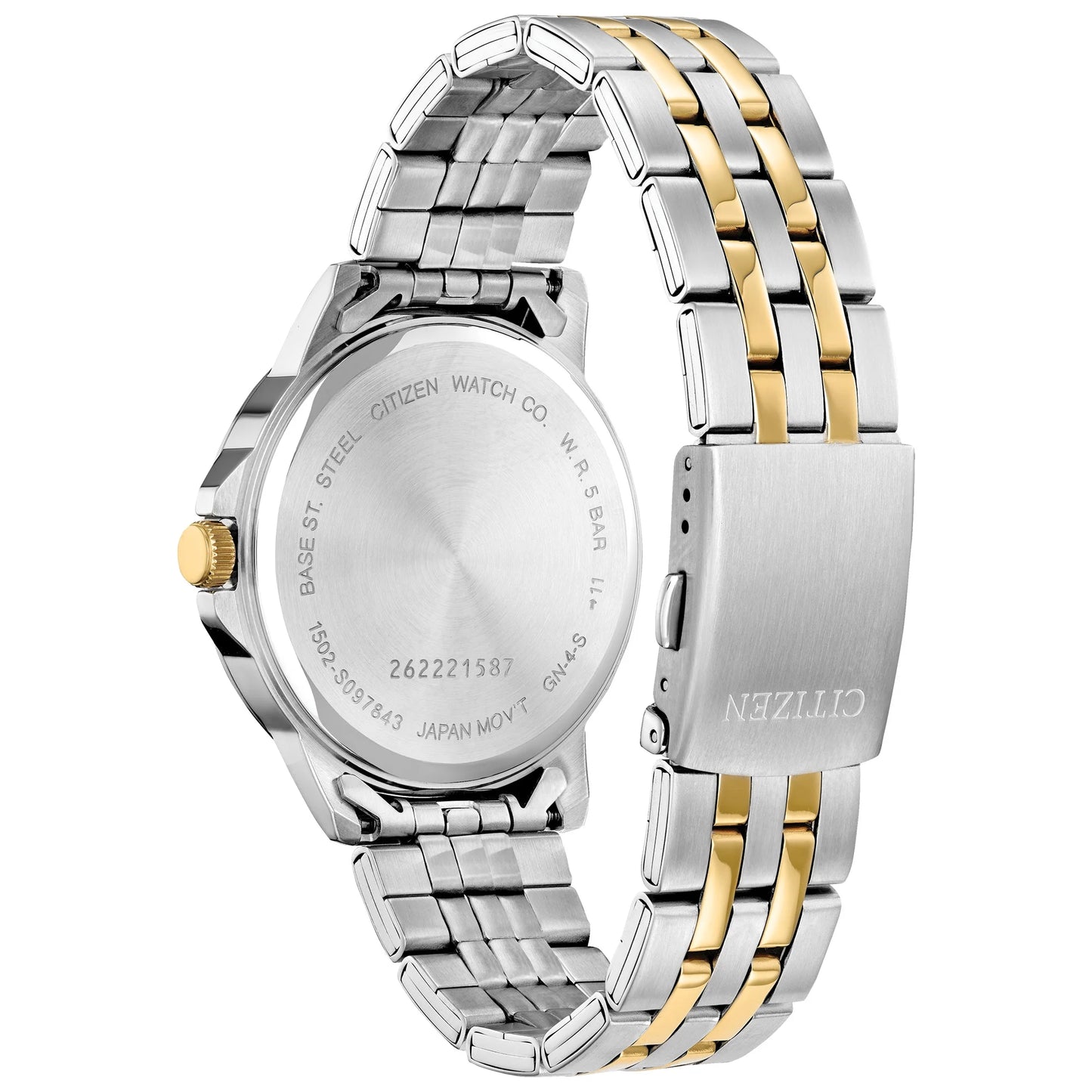 CITIZEN QUARTZ - CLASSIC TWO-TONE STAINLESS STEEL BRACELET WATCH
