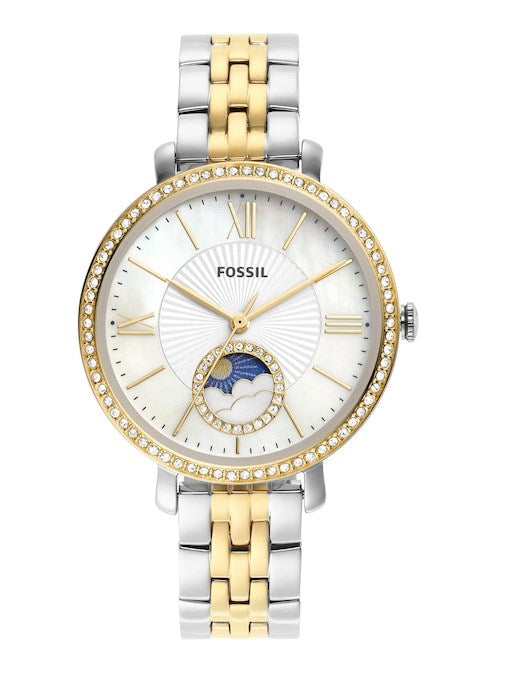 FOSSIL JACQUELINE TWO-TONE MULTIFUNCTION WOMEN’S WATCH 36MM ES5166 (W)