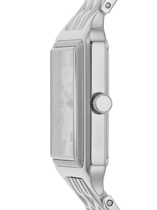 FOSSIL RAQUEL THREE-HAND DATE STAINLESS STEEL WOMEN’S WATCH ES5221 (W)