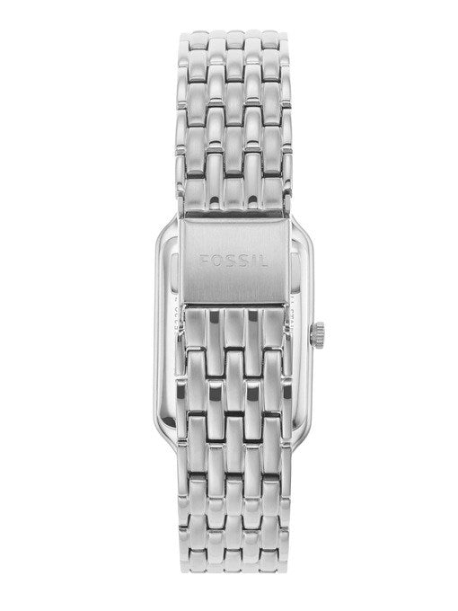 FOSSIL RAQUEL THREE-HAND DATE STAINLESS STEEL WOMEN’S WATCH ES5221 (W)