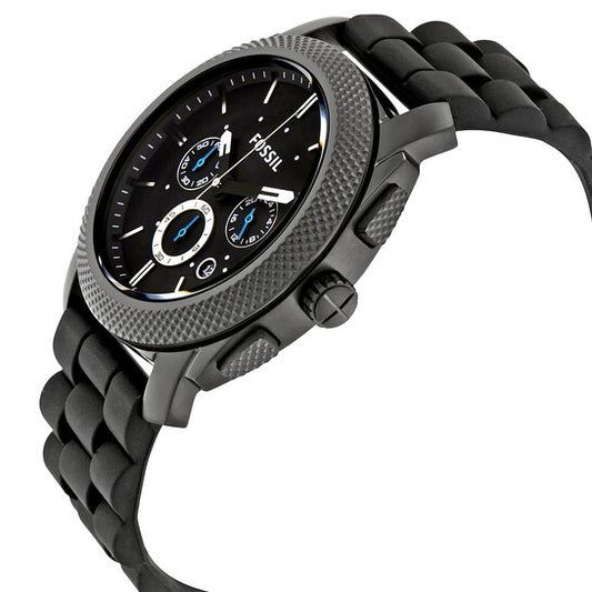 FOSSIL MACHINE CHRONOGRAPH QUARTZ BLACK DIAL MEN'S WATCH FS4487IE