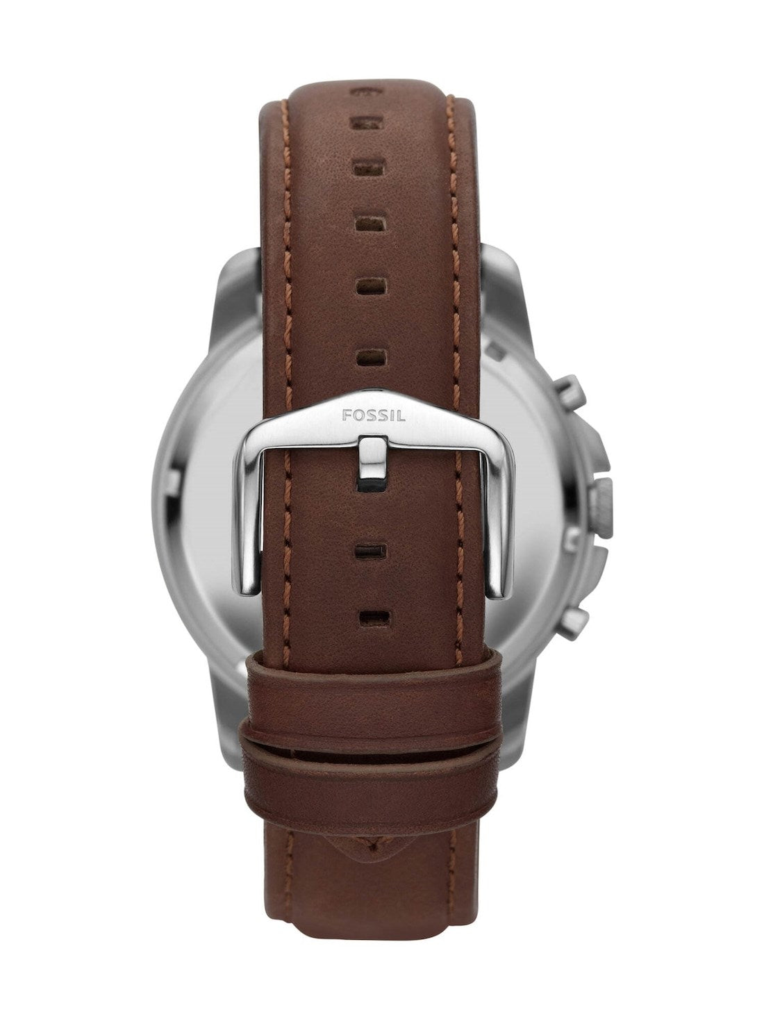 FOSSIL GRANT CHRONOGRAPH BROWN LEATHER WATCH - FS4813