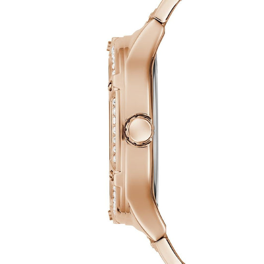 GUESS GOLD TONED 40 MM BRACELET STAINLESS STEE