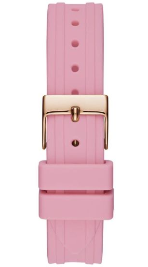 GUESS COSMO WOMEN'S PINK SILICONE WATCH
