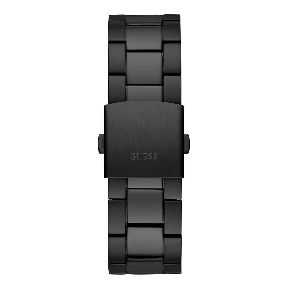 GUESS BLACK STAINLESS STEEL QUARTZ ANALOG WATCH