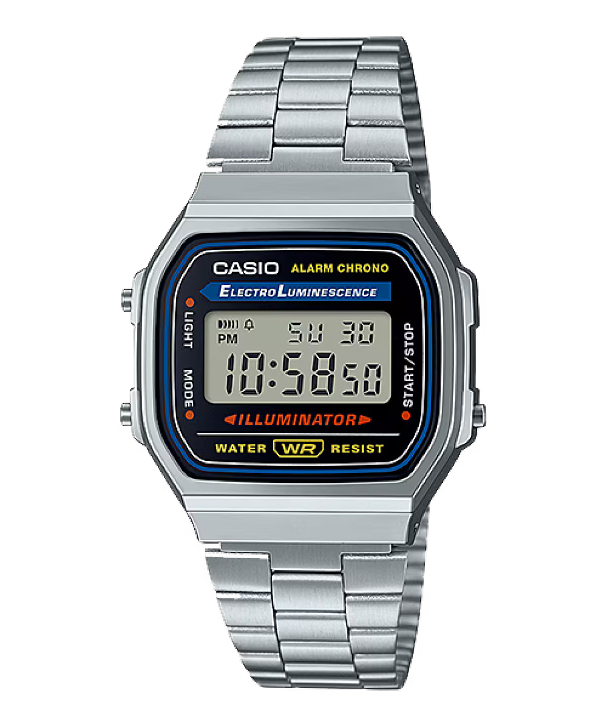 CASIO A168W-1 CLASSIC WRIST WATCH CASUAL DIGITAL QUARTZ (M)