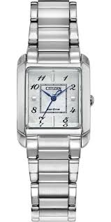 CITIZEN L BIANCA - WOMEN'S WHITE DIAL STAINLESS STEEL BRACELET WATCH