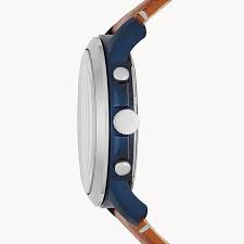 FOSSIL GRANT CHRONOGRAPH LIGHT BROWN LEATHER WATCH - FS5151