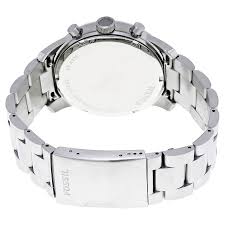 FOSSIL PILOT 54 CHRONOGRAPH STEEL BAND WATCH FS5203 (M)