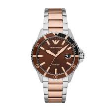 EMPORIO ARMANI TWO-TONE MENS WATCH