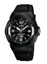 CASIO 10-YEAR BATTERY SPORT WATCH BLACK MW-600F-1AV (M)