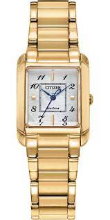 Citizen L Bianca Women's Gold-Tone Eco-Drive Watch - EW5602-57D
