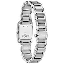CITIZEN L BIANCA - WOMEN'S WHITE DIAL STAINLESS STEEL BRACELET WATCH