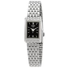 Citizen Quartz Women's Silver-Tone Stainless Steel Watch - EJ5850-57E