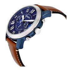 FOSSIL GRANT CHRONOGRAPH LIGHT BROWN LEATHER WATCH - FS5151