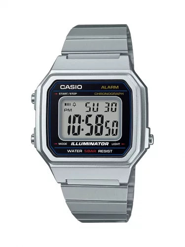 CASIO SILVER TONE STRAP B650WD-1A (M)