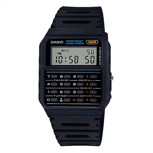 CASIO CALCULATOR DIGITAL CHRONOGRAPH CA-53W-1 (M)