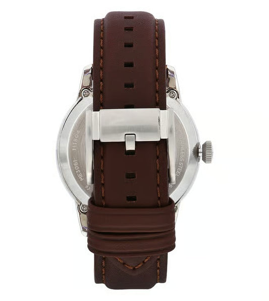 Fossil Townsman Automatic Black Dial Brown Leather ME3061(M)