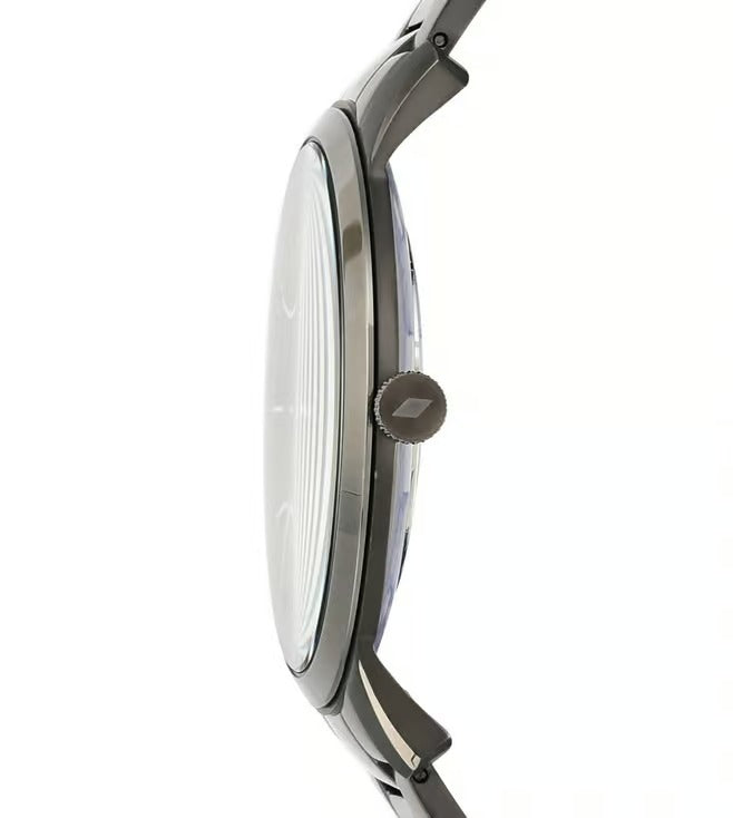Fossil The Minimalist Three-Hand Grey Dial Smoke  FS5459(M)