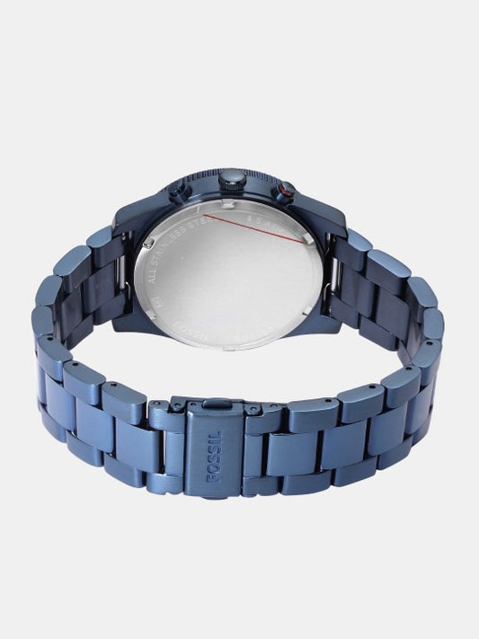 FOSSIL PERFECT BOYFRIEND BLUE CHRONOGRAPH DUAL TIME ES4093 (W)
