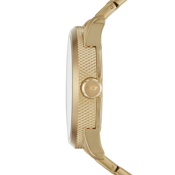 DIESEL RASP GOLD-TONE SUNRAY DIAL WATCH DZ1761 (M)