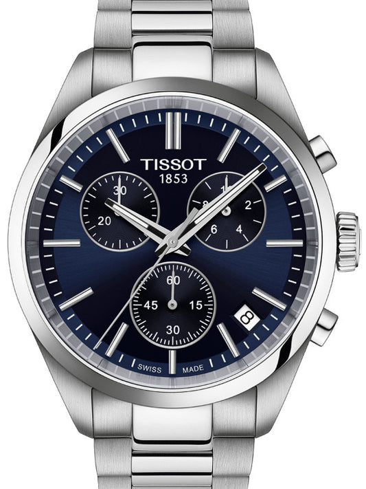 TISSOT PR 100 QUARTZ 40MM BLUE SS T150.410.11.041.00 (M)