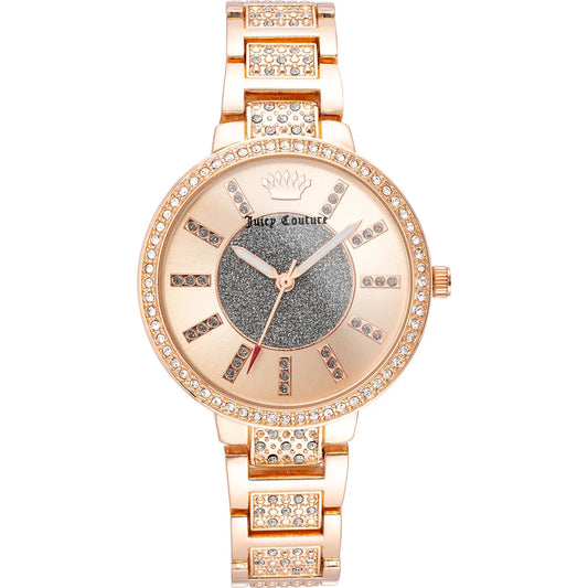 Juicy Couture Women’s Rose Gold Quartz Watch – JU-1036164