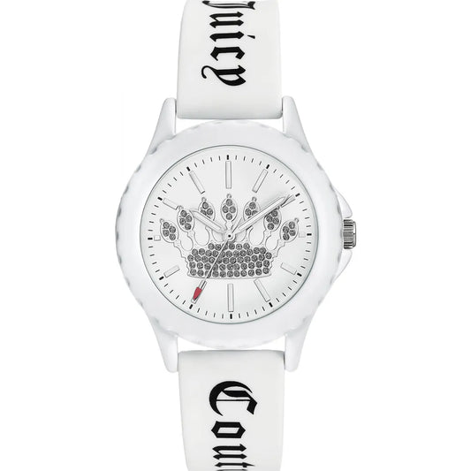 Guess Women’s White Silicone Quartz Watch – JU-1036232