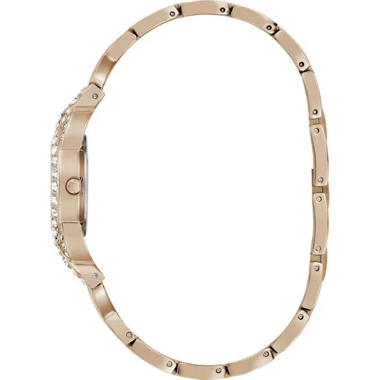 GUESS ELEGANT STAINLESS STEEL QUARTZ ANALOG WATCH