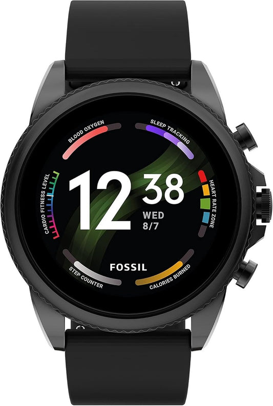 FOSSIL BLUE GMT STAINLESS STEEL WATCH - FS5891
