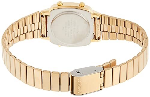 Casio Women's LA670WGA-1DF Digital Gold-Tone Watch