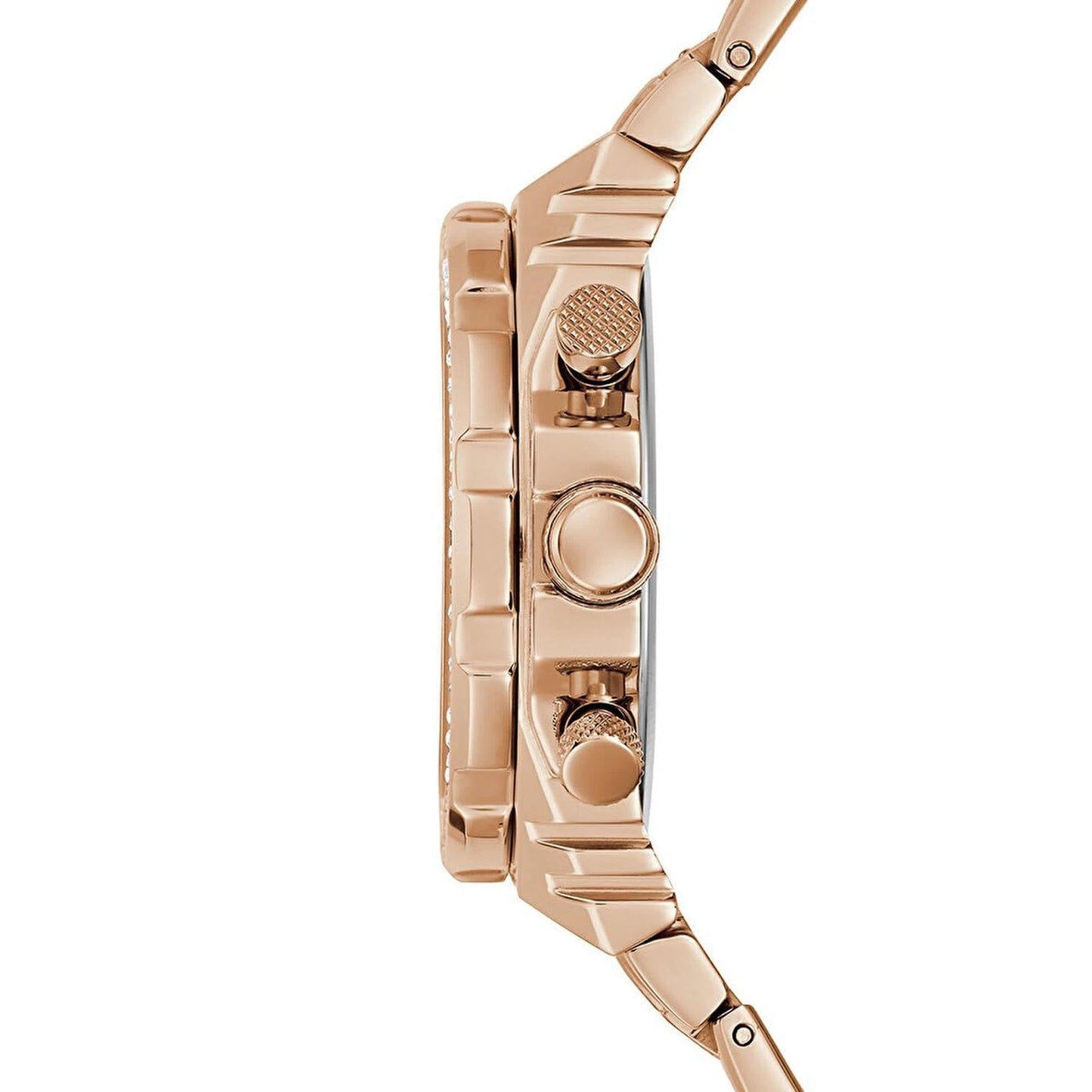 GUESS ROSE GOLD STAINLESS STEEL ANALOG QUARTZ WATCH