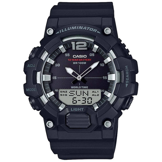 CASIO BLACK STRAP WATCH HDC700-1AV (M)