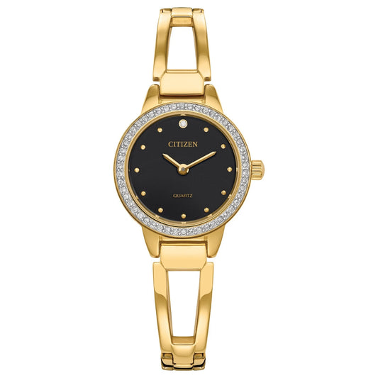 Citizen Quartz Women's Gold-Tone Stainless Steel Watch - EZ7012-85E