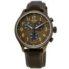 TISSOT CHRONO XL KHAKI DAIL KHAKI DIAL LEATHER MEN'S WATCH 45MM - T116.617.36.092.00