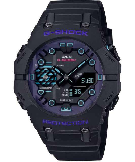 CASIO G-SHOCK MEN'S BLACK DIGITAL GA-B001CBR-1AERAC