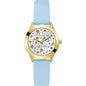 GUESS WOMENS GUESS GOLD-TONE ANALOG WATCH