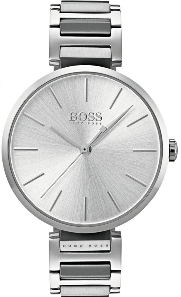 HUGO BOSS WATCH ALLUSION SILVER DIAL STAINLESS STEEL BAND - 1502414 (W)