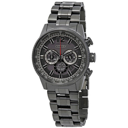 CITIZEN NIGHTHAWK - MEN'S ECO-DRIVE STAINLESS STEEL WATCH