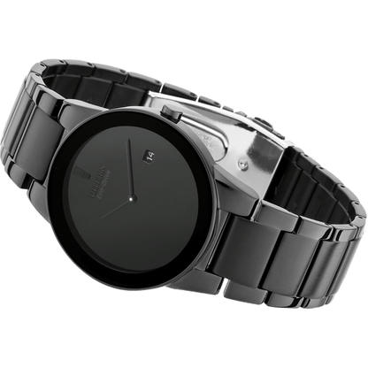 CITIZEN AXIOM - MEN'S ECO-DRIVE BLACK STAINLESS STEEL WATCH