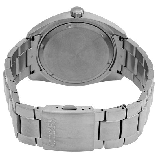 CITIZEN GARRISON - BLACK DIAL SUPER TITANIUM BRACELET WATCH