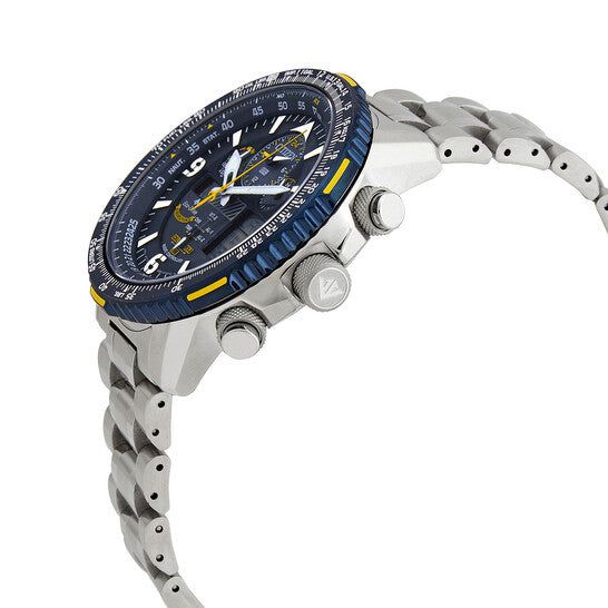 CITIZEN PROMASTER SKYHAWK A-T - MEN'S ECO-DRIVE "BLUE ANGEL" STAINLESS STEEL WATCH