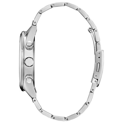 CITIZEN SPORT LUXURY - LIGHT BLUE DIAL STAINLESS STEEL BRACELET WATCH