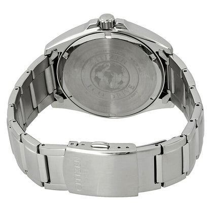 CITIZEN GARRISION - MEN'S ECO-DRIVE SILVER STAINLESS STEEL WATCH