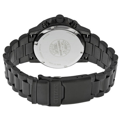 CITIZEN NIGHTHAWK - MEN'S ECO-DRIVE CHRONOGRAPH STAINLESS STEEL WATCH